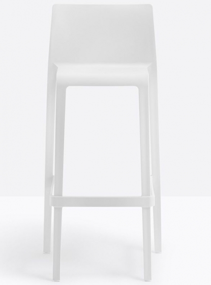 Chaise haute Volt 677 design empilable Claudio Dondoli Pocci Pedrali 