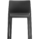 Chaise haute Volt 677 design empilable Claudio Dondoli Pocci Pedrali 
