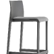 Chaise haute Volt 677/2 design Dondoli Pocci Pedrali assise garnie hauteur assise 68 ou 78 cm