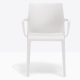 Fauteuil design Volt 674 HB Pedrali ergonomie résine empilable terrasse interieur exterieur orange bleu blanc noir rouge beige