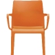 Fauteuil design Volt 674 HB Pedrali ergonomie résine empilable terrasse interieur exterieur orange bleu blanc noir rouge beige