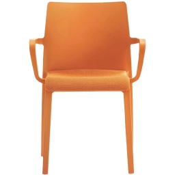 Fauteuil Volt design empilable Pedrali Volt 674/2 intérieur assise garnie tapissée 