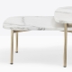 Table basse Buddy Busetti Garuti Redaelli Pedrali acier 