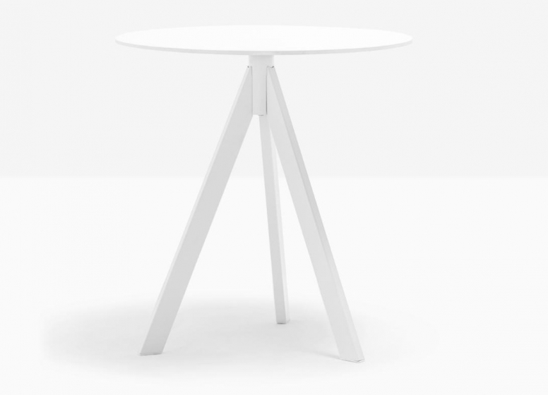 Plateau de table Compact tout blanc Pedrali 