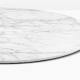 Plateau de table Fenix effet marbres Pedrali