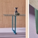 Table Toa Pedrali industriel fonctionnel design fenix couleur aluminium moulé