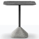 Pied de table colonne Concrete Pedrali 855 design beton 