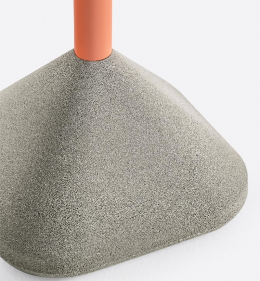 Pied de table colonne Concrete Pedrali 855 design beton 