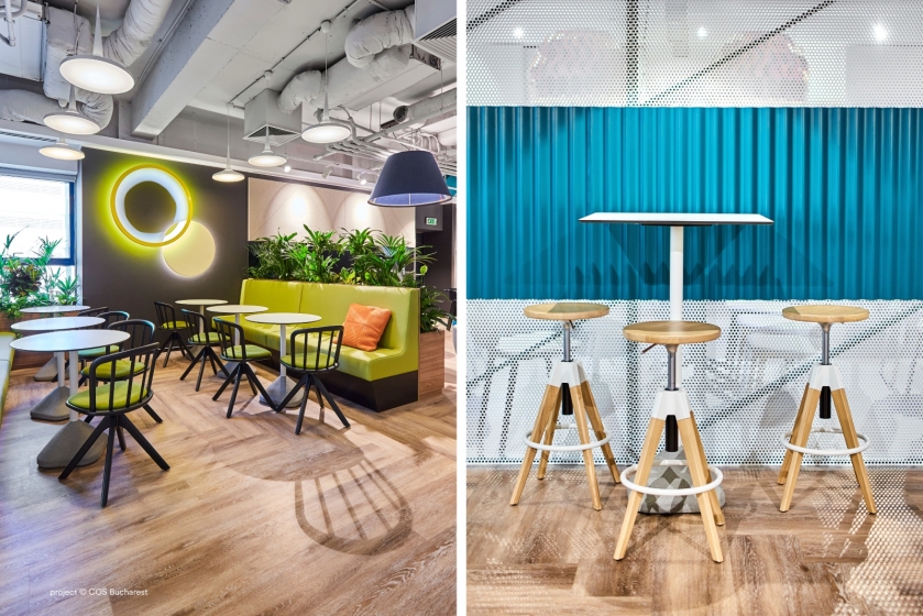 Pied de table colonne Concrete Pedrali 855 design beton 