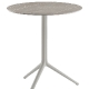Pied de table Elliot 5475 5470 Patrick Jouin Pedrali hotel café bar 5470 5475 aluminium rabat plateau design 3 ou 4 branches si