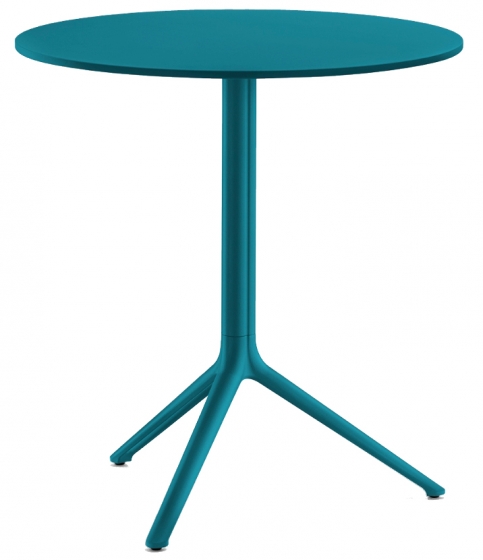Pied de table Elliot 5475 5470 Patrick Jouin Pedrali hotel café bar 5470 5475 aluminium rabat plateau design 3 ou 4 branches si