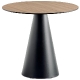 Pied de mange debout Ikon Pio e Tito Toso Pedrali design conique table polypro