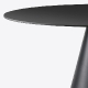 Pied de mange debout Ikon Pio e Tito Toso Pedrali design conique table polypro