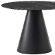 Pied de mange debout Ikon Pio e Tito Toso Pedrali design conique table polypro
