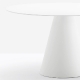 Pied de mange debout Ikon Pio e Tito Toso Pedrali design conique table polypro