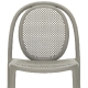 Chaise Remind design eugeni quitllet Pedrali 3735 empilable polypro verte rouge beige noir recyclé confortable chaise terrasse 