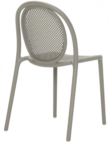 Chaise Remind design eugeni quitllet Pedrali 3735 empilable polypro verte rouge beige noir recyclé confortable chaise terrasse 