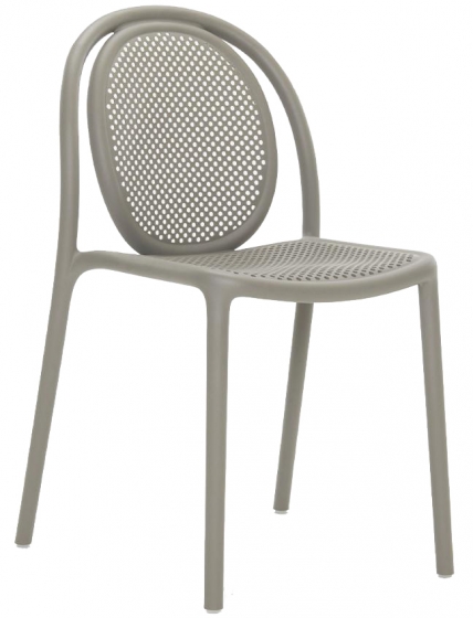 Chaise Remind design eugeni quitllet Pedrali 3735 empilable polypro verte rouge beige noir recyclé confortable chaise terrasse 