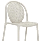 Chaise Remind design eugeni quitllet Pedrali 3735 empilable polypro verte rouge beige noir recyclé confortable chaise terrasse 