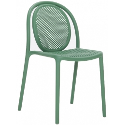Chaise Remind design eugeni quitllet Pedrali 3735 empilable polypro verte rouge beige noir recyclé confortable chaise terrasse 