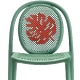 Chaise Remind design eugeni quitllet Pedrali 3735 empilable polypro verte rouge beige noir recyclé confortable chaise terrasse 