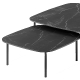 Table basse Buddy Busetti Garuti Redaelli Pedrali acier 
