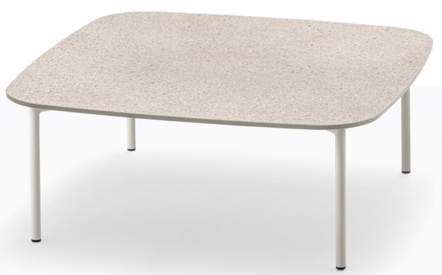 Table basse Buddy Busetti Garuti Redaelli Pedrali acier 