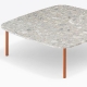 Table basse Buddy Busetti Garuti Redaelli Pedrali acier 
