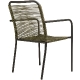 Fauteuil Bridge Cairo terrasse jardin restaurant vert 