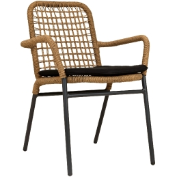 Fauteuil Bridge Kivi jardin terrasse restaurant jardin 