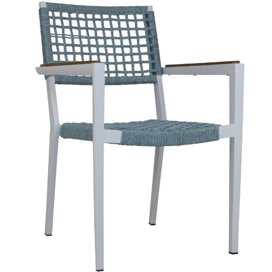 Fauteuil Bridge Limon gradin terrasse restaurant 