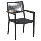 Fauteuil Bridge Limon gradin terrasse restaurant 