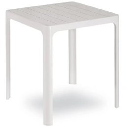 Table lounge bout de canapé, Ibiza, Structure: aluminium laqué peint
