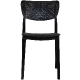 Chaise Emi jardin restaurant bar terrasse café vert gris noir 
