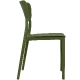 Chaise Emi jardin restaurant bar terrasse café vert gris noir 