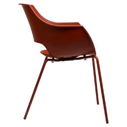 Fauteuil Bridge Orient jardin terrasse restaurant café bar • Polypropylène résistant aux UV avec fibre de verre• Empilable