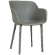 Fauteuil Bridge Shelia • Polypropylène résistant aux UV avec fibre de verre jardin terrasse gar kifé kebab 
