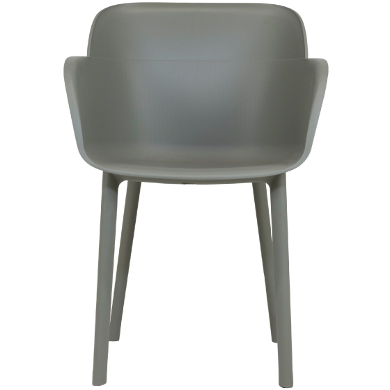 Fauteuil Bridge Shelia • Polypropylène résistant aux UV avec fibre de verre jardin terrasse gar kifé kebab 