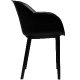 Fauteuil Bridge Shelia • Polypropylène résistant aux UV avec fibre de verre jardin terrasse gar kifé kebab 
