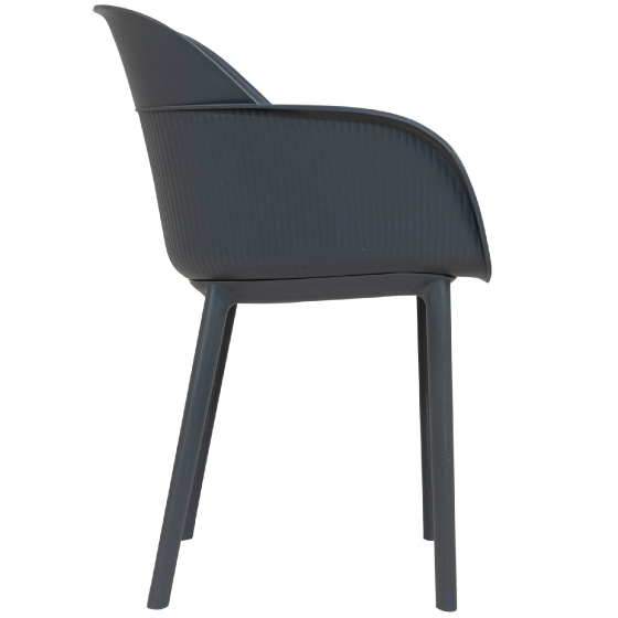 Fauteuil Bridge Shelia • Polypropylène résistant aux UV avec fibre de verre jardin terrasse gar kifé kebab 