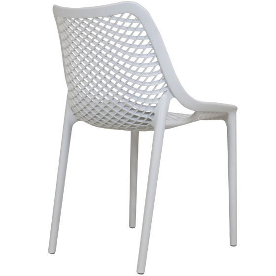 Chaise Tahiti jardin terrasse bar restaurant terrasse • Polypropylène avec fibre de verre• Empilable