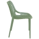 Chaise Tahiti jardin terrasse bar restaurant terrasse • Polypropylène avec fibre de verre• Empilable