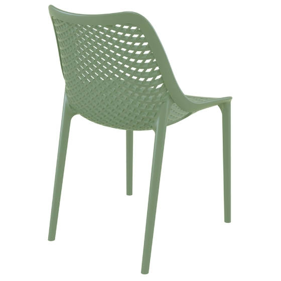 Chaise Tahiti jardin terrasse bar restaurant terrasse • Polypropylène avec fibre de verre• Empilable