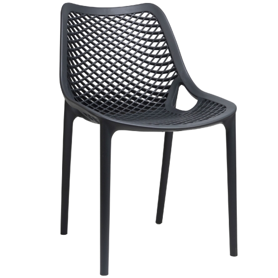 Chaise Tahiti jardin terrasse bar restaurant terrasse • Polypropylène avec fibre de verre• Empilable