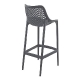 Chaise haute Tahiti jardin terrasse bar restaurant terrasse • Polypropylène avec fibre de verre• Empilable