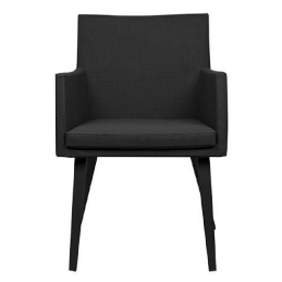 Fauteuil Bridge Gaby terrasse • Aluminium 22*22*1,8 mm • Mousse à séchage rapide • Textilène résistant aux UV + rembourrage