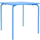 Table 4 pieds 5028 Adico Forme: ronde, carrée, rectangulaire; Fonction: empilable; Structure: acier laqué; Couleur: aux choix pe