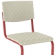 Chaise 229 Adico Structure: acier chromé, acier laqué; Assise: garnie, cuir, aux choix; Couleur: aux choix personnalisable avec,