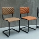 Chaise 229 Adico Structure: acier chromé, acier laqué; Assise: garnie, cuir, aux choix; Couleur: aux choix personnalisable avec,