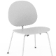 Chaise 704-L Adico Dossier: bois, bois multiplis; Structure: acier chromé, acier laqué; Assise: bois, bois multiplis; Couleur: a